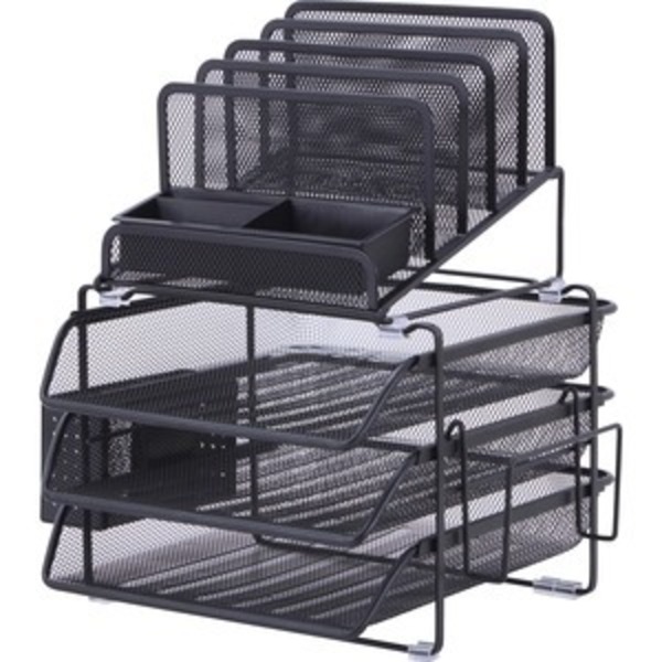 Lorell Organizer, Desk, Divided, Mesh LLR95251